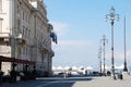Piazza UnitÃÂ  d`Italia, Unity of Italy Square. Main square in Trieste. Italy Royalty Free Stock Photo